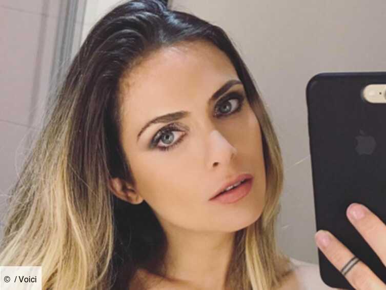 Photo Clara Morgane Enl Ve Le Haut De Son Bikini Et Donne Chaud Aux