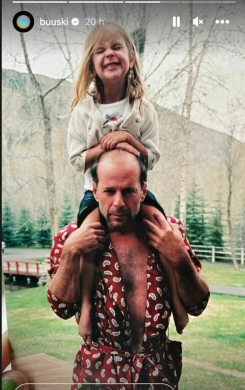 Bruce Willis Atteint De D Mence Sa Fille Tallulah D Voile Un Adorable