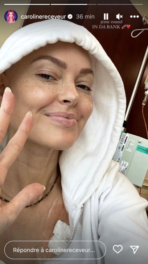 Caroline Receveur atteinte d un cancer face caméra elle révèle les