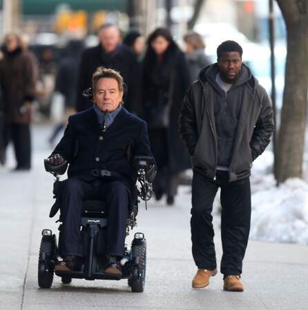 Intouchables sur le tournage du remake américain Voici