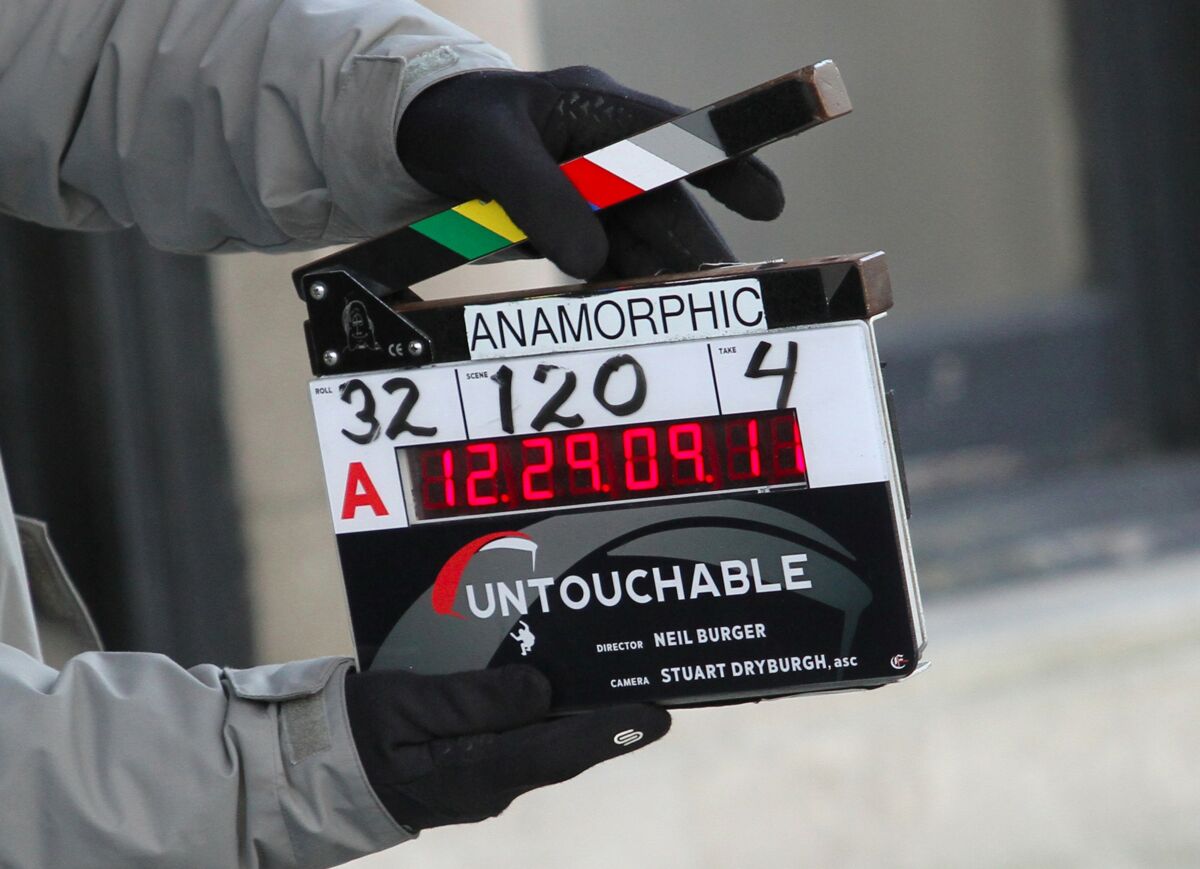 Intouchables sur le tournage du remake américain Voici