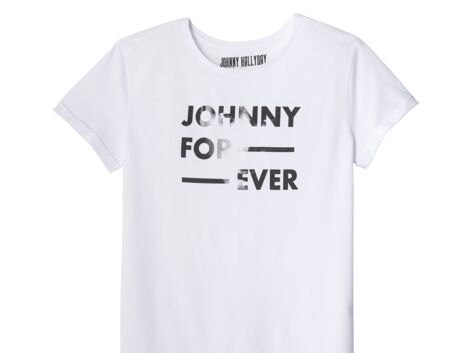 Johnny Hallyday : ces marques qui proposent des T-shirts à son effigie