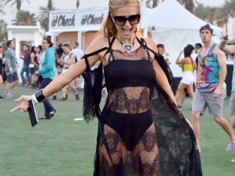Coachella 2016: Paris Hilton en robe transparente, Kellan Lutz enlève le haut