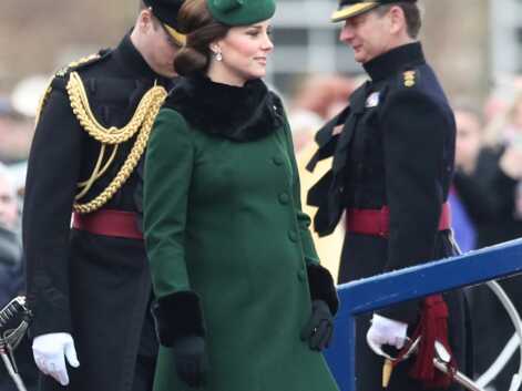 Kate Middleton dévoile son beau baby bump pour la Saint-Patrick