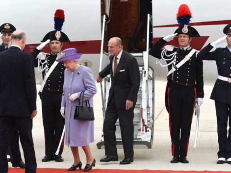 La reine Elizabeth II en visite au Vatican