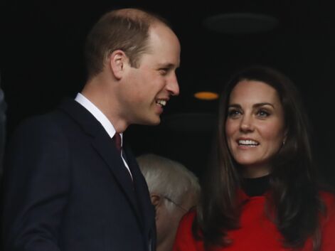 DIAPO Kate Middleton et le prince William en amoureux au Stade de France