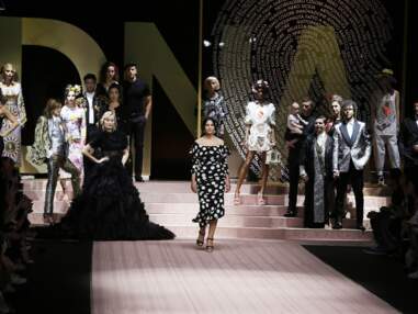 Défilé Dolce Gabbana à Milan : Carla Bruni, Monica Bellucci, Eva Herzigova... sur le podium !