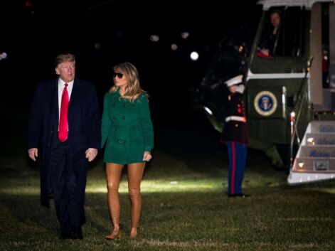 PHOTOS Melania Trump nue sous son manteau ? Ces clichés qui font jaser