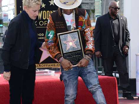 Pharrell Williams a inauguré son étoile sur Hollywood Boulevard