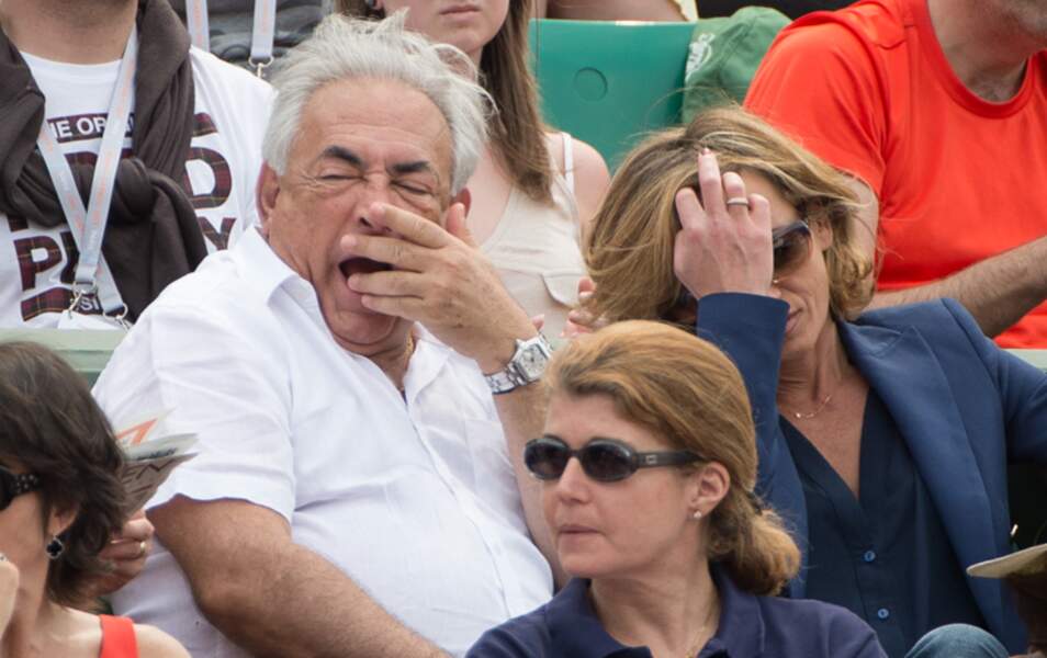 Dominique Strauss-Kahn et Myriam L'Aouffir à Roland Garros ...