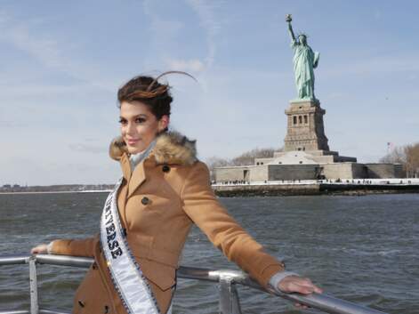 Iris Mittenaere visite New York en compagnie de Miss USA