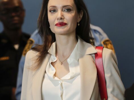 PHOTOS Angelina Jolie : rayonnante, la star donne un vibrant discours à l’ONU
