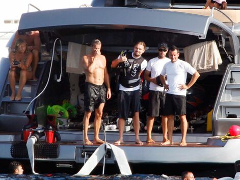 Leonardo DiCaprio fait du FlyBoard à Ibiza