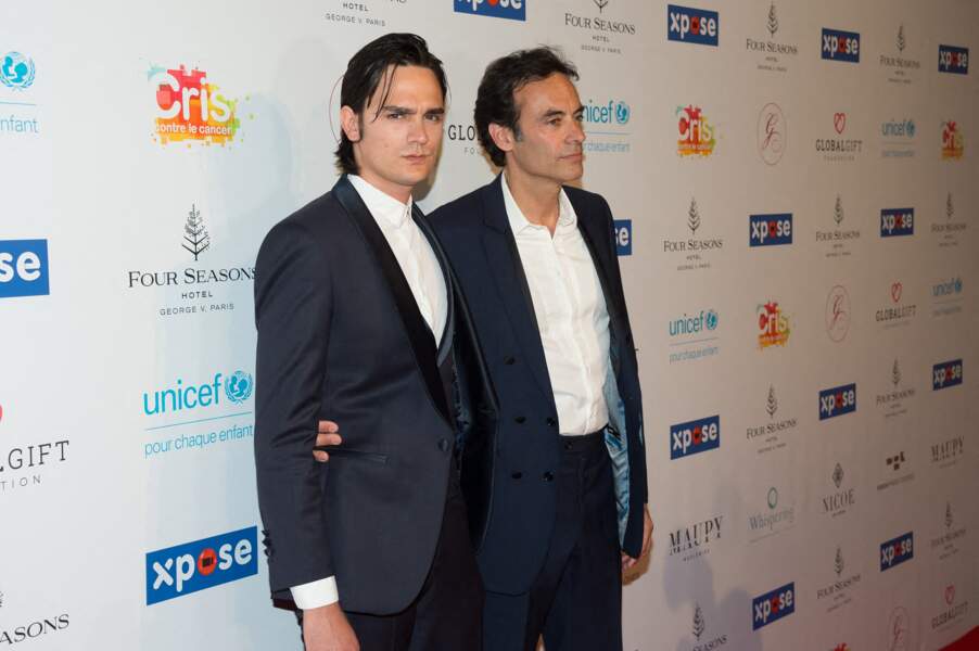 Global Gift Gala :Anthony et Alain-Fabien Delon très complices