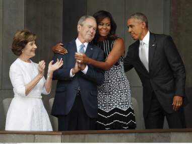 George W. Bush et Michelle Obama : l'improbable amitié