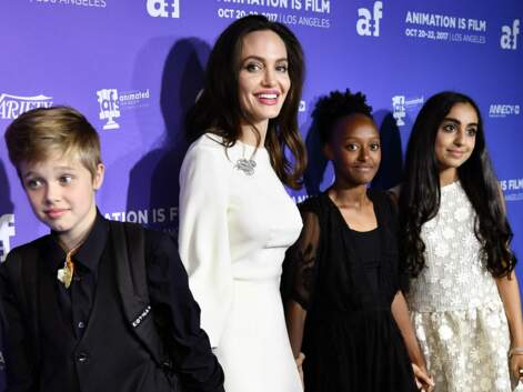 PHOTOS Angelina Jolie : entourée de ses filles Zahara et Shiloh, elle irradie de bonheur
