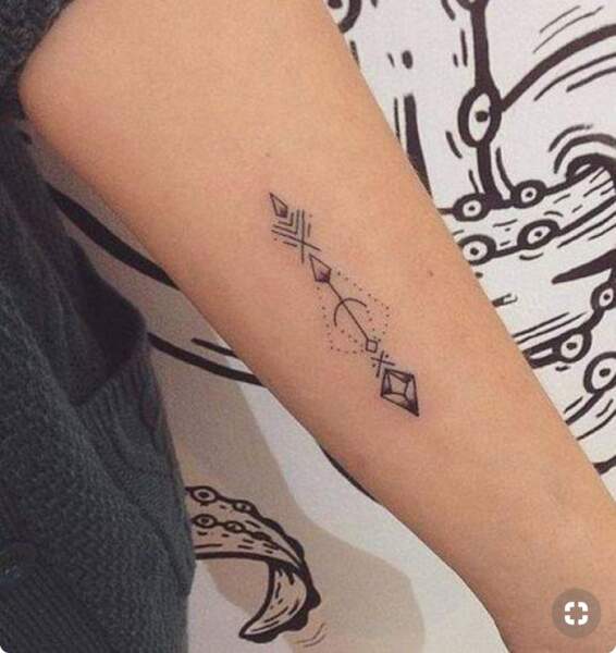 Les plus beaux tatouages flèche - Voici