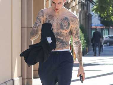 PHOTOS Justin Bieber exhibe son corps tatoué et musclé à Los Angeles