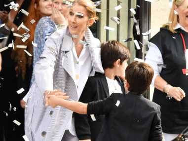 Céline Dion : elle quitte son hôtel parisien sous une pluie de confettis