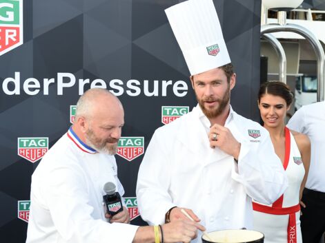 Philippe Etchebest fait cuisiner Chris Hemsworth sur un yacht à Monaco