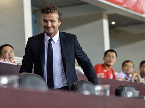 David Beckham sort de sa retraite en Chine