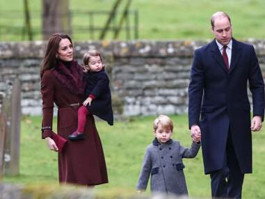 PHOTOS Famille royale : George et Charlotte trop mignons à la messe de Noël