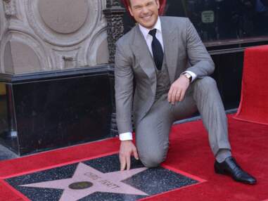 Chris Pratt a reçu en famille son étoile à Hollywood