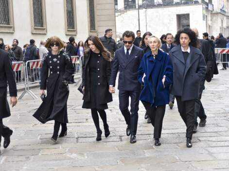 Carla Bruni, Kate Moss, Naomi Campbell, Victoria Beckham... toutes présentes à la messe hommage à Franca Sozzani