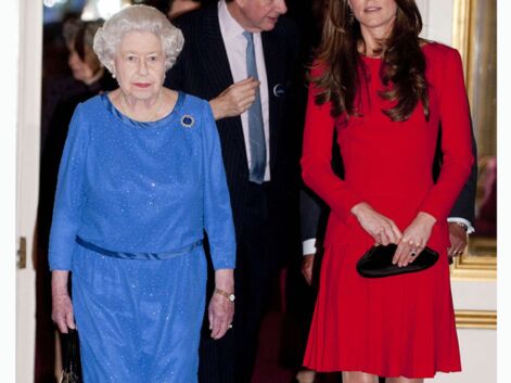 Kate Middleton et la reine Elizabeth II : soirée en l'honneur des arts dramatiques