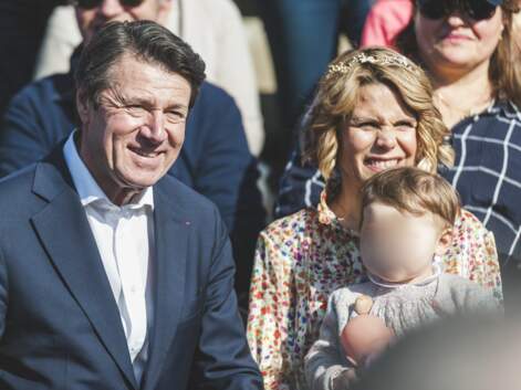 PHOTOS Christian Estrosi et Laura Tenoudji : tendre moment avec leur fille Bianca au carnaval de Nice