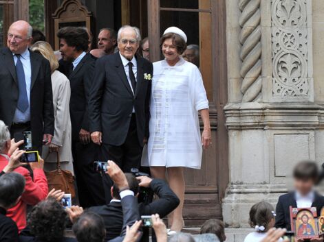 Macha Méril et Michel Legrand bien entourés pour leur mariage à l’église