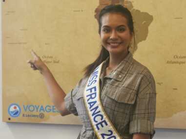 PHOTOS Vaimalama Chaves sexy : Miss France s’improvise professeure des écoles