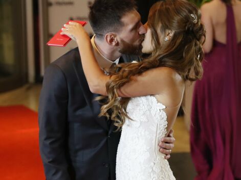 PHOTOS Lionel Messi a dit oui à Antonella devant Shakira !