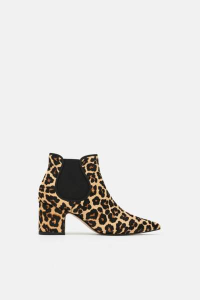 bottines leopard pimkie