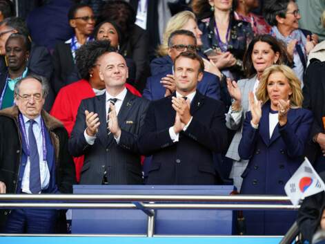 Coupe du monde de football féminin : Emmanuel et Brigitte Macron, Sylvie Tellier, Marine Lorphelin et d'autres soutiennent les Bleues