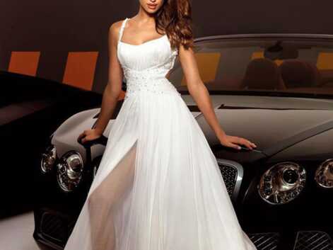 Irina Shayk sublime en robe de mariée