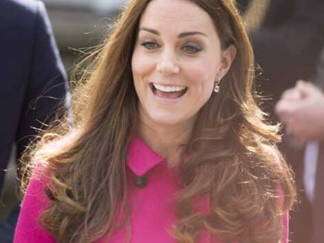Kate Middleton radieuse pour sa dernière sortie officielle avant son accouchement