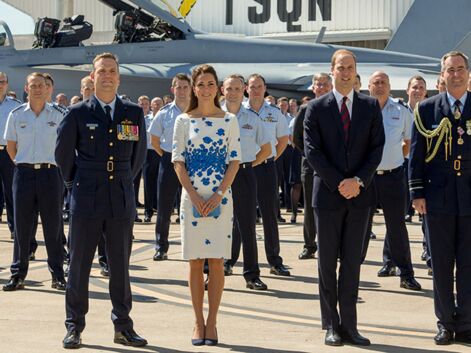 Le prince William et Kate Middleton s'offrent un petit tour en avion à l'arrêt