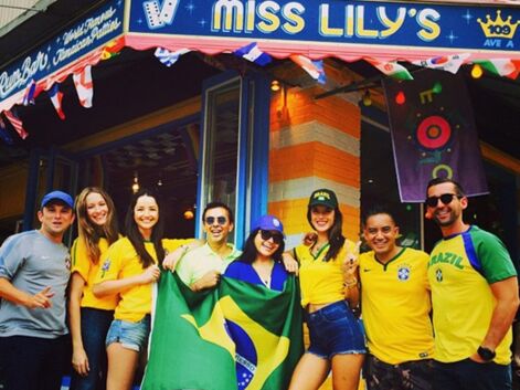 Alessandra Ambrosio et Adriana Lima dépitées devant le match du Brésil