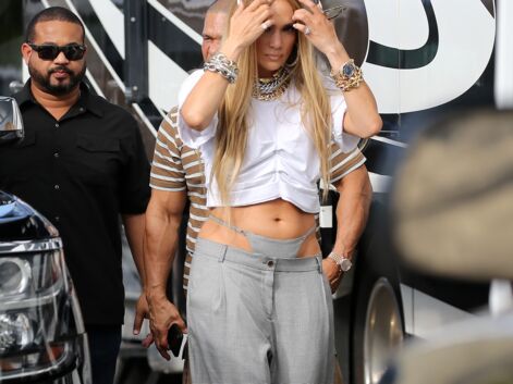 PHOTOS Jennifer Lopez en string apparent, son look IMPROBABLE pour le tournage de son clip