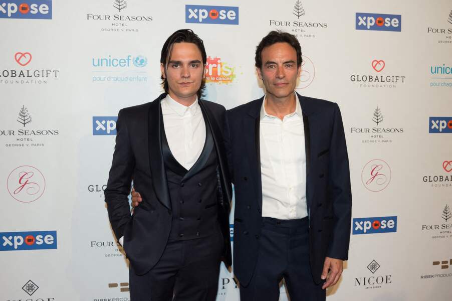 Global Gift Gala :Anthony et Alain-Fabien Delon très complices