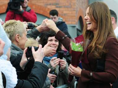 Kate Middleton en viste dans le port de Grimsby