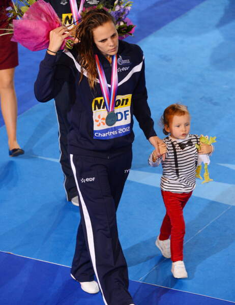 Laure Manaudou Et Frédérick Bousquet Avec Leur Fille Manon - Voici