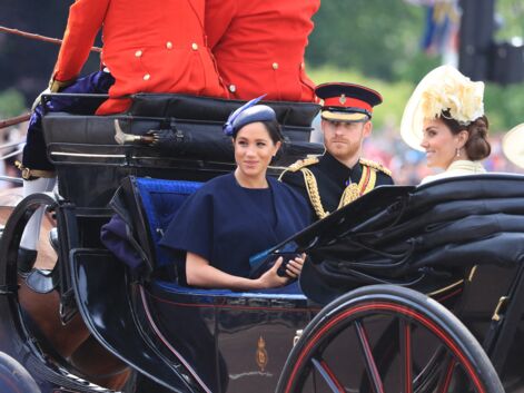 Meghan Markle et le prince Harry, Kate Middleton avec Camilla Parker-Bowles pour la parade de Trooping the colour