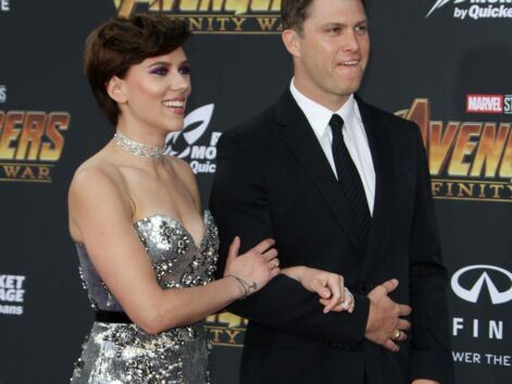 Scarlett Johansson officialise avec Colin Jost à l'avant-première d'Avengers : Infinity war