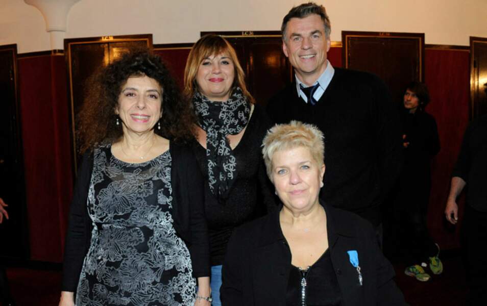 Mimi Mathy Isabelle De Botton Michele Bernier Mimie Mathy récompensée devant ses parents et ses amis - Voici