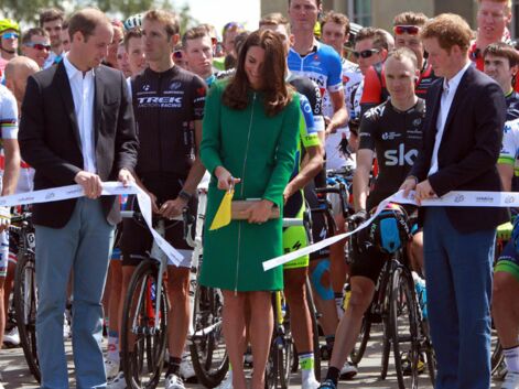 Kate Middleton radieuse pour le départ du Tour de France
