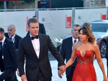 74ème Mostra de Venise : Matt Damon très amoureux au bras de Luciana Barroso