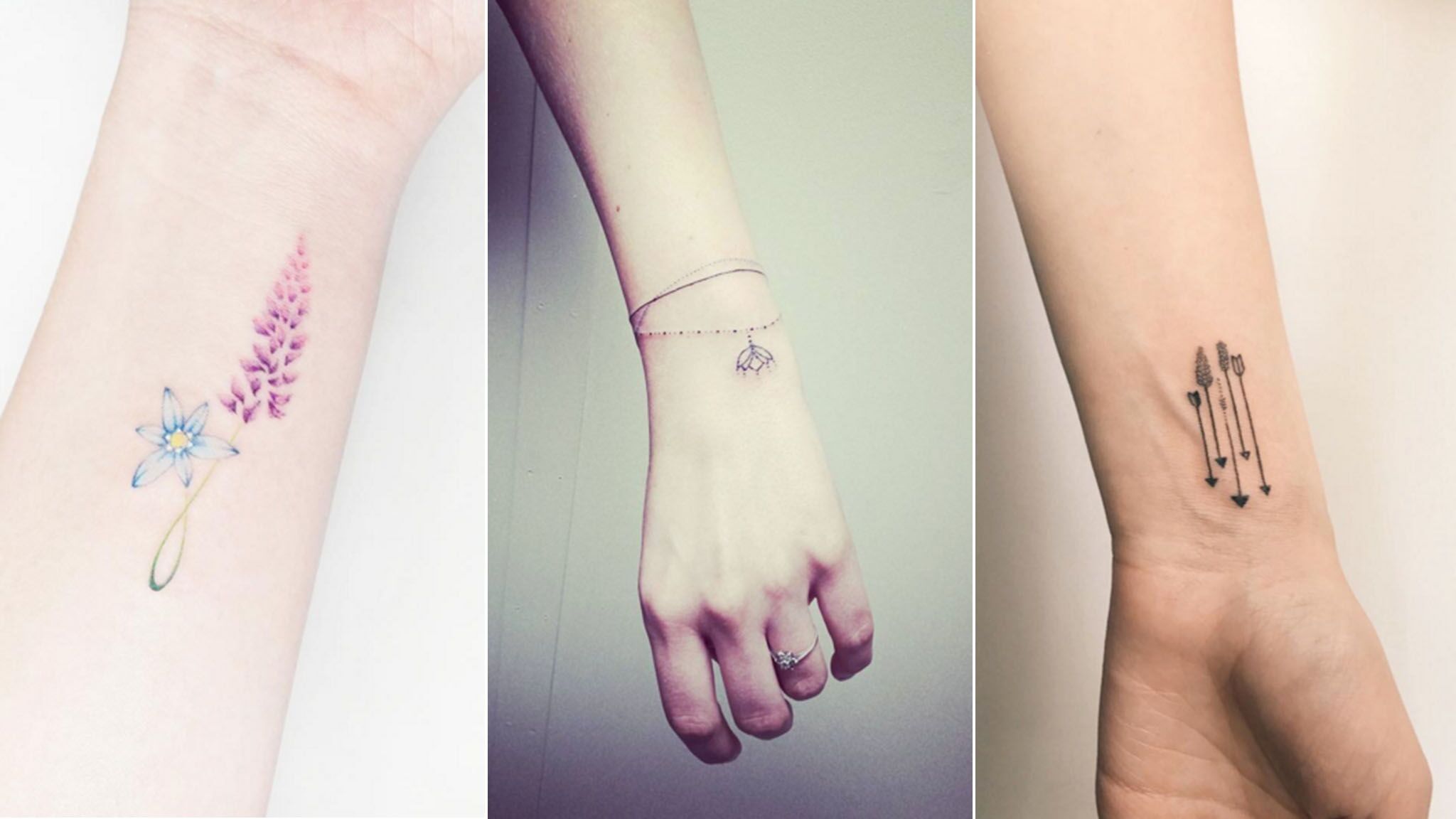 20 Idées De Petits Tatouages Pour Le Poignet Voici