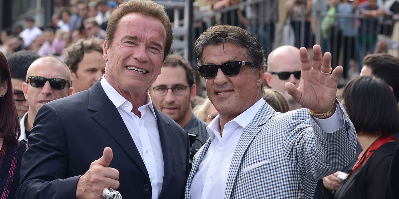 Photo Sylvester Stallone Sort Les Muscles Pour Souhaiter Un Joyeux Anniversaire A Arnold Schwarzenegger Voici